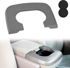 Center Console Cup Holder Replacement Pad Gray Compatible with GRAY, gray