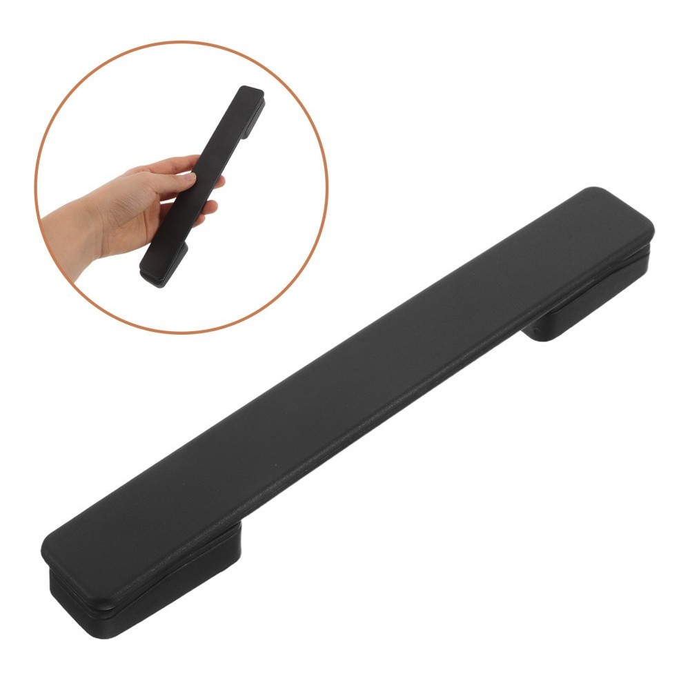 2 Pcs Black Plastic Replacement Suitcase Handle Luggage Handle Grips For Travel