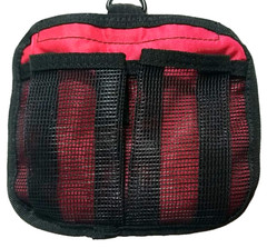 LL Bean Toiletry Bag Unisex Red Makeup Case Travel Personal Organizer Hangable