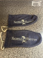 New Neiman Marcus Knit Shoe Bags