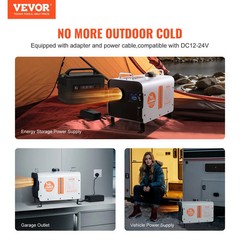 8KW Diesel Heater, 12V/24V All in One Diesel Air Heater, with Bluetooth APP Cont