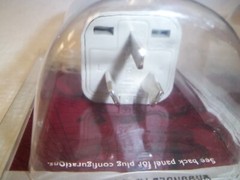 2- VOLTAGE VALET Grounded Adaptor Plug Model GUC (Australia/China)