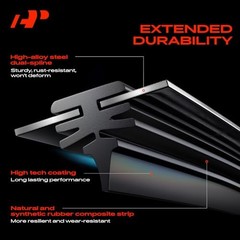 26&Prime; + 18&Prime; Windshield Wiper Blades – Compatible with Maserati Quattroporte