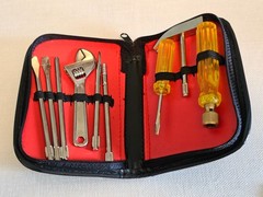 American Tourister travel Handy Tools Kit Hammer, Wrench, Screwdriver, etc