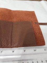 Mark And Graham Leather Roll Up Case Cash Charger Jewelry Wallet Passport Etc