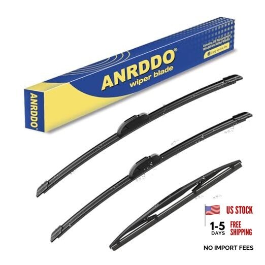 3 wipers Replacement for 2005-2020 2021 2022 2023 2024 Honda Odyssey,