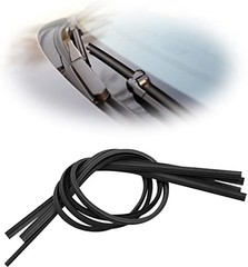 4 Pack Windshield Wiper Blades Refills, DIY Adjustable Windscreen Wiper Rubber S