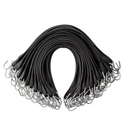 VEVOR 31&Prime; Rubber Bungee Cords, Weatherproof EPDM 31inch 50pcs, Black