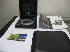 Sharper Image World Travel Folding Alarm Clock 18 Cities St992 # 912 u
