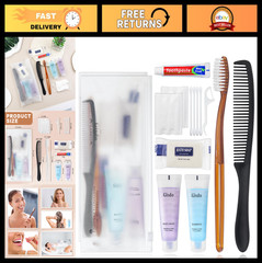 20 Sets Personal Hygiene Kits – Travel Toiletry Care Package for Men & Women