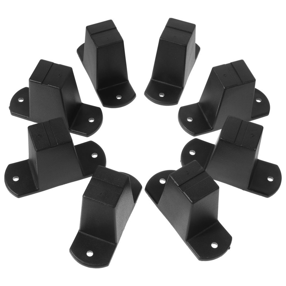8Pcs Reusable Plastic Luggage Bottom Side Feet Pads for Travel Bag Repair