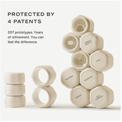 TSA-Approved Magnetic Capsule Set – Sand