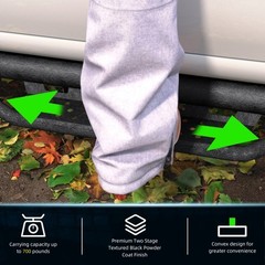 Running Boards F/2019-2025Chevy Silverado GMC Sierra 1500/2500HD/3500HD Crew Cab