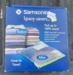 Samsonite space – saver travel bags by space bags