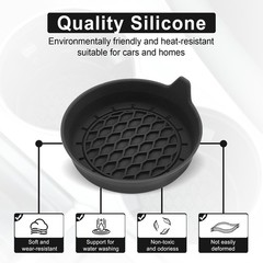 SINGARO Car Cup Holder 3.15 inches (diameter), 1.18 (height), Black