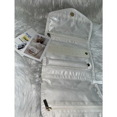 Brightroom Foldable Travel Accessory Organizer White 14inX6.5in