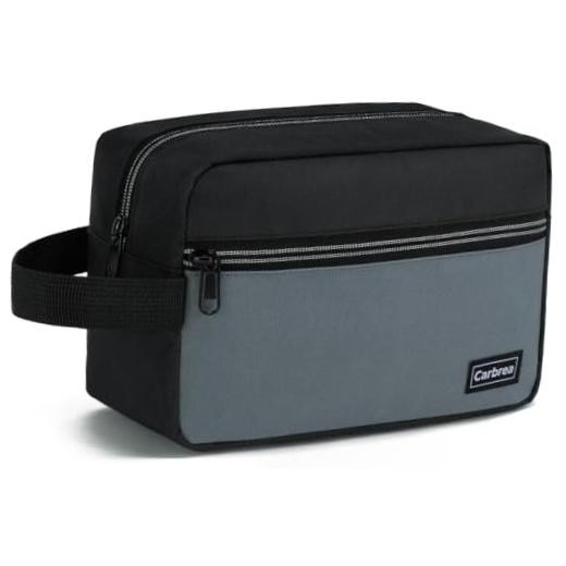 Travel Toiletry Bag – Small Tavel Bag for Toiletries, Cosmetics, Medium Black