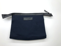 Giorgio Armani Fragrances Travel Bag Pouch Toiletries Make Up Blue Zip