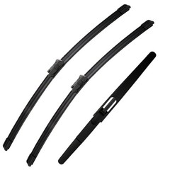 Windshield Wipers Set for Mercedes GL, ML, GLE 3 Pack 26&Prime;, 23&Prime;, 12&Prime;