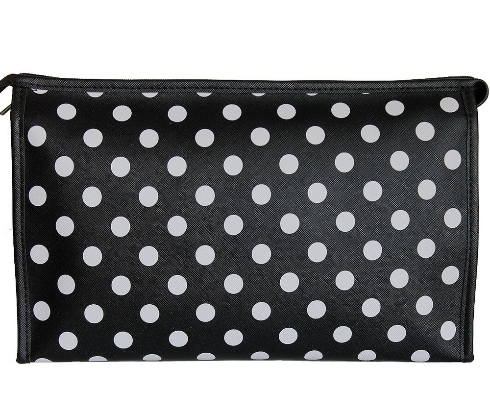 Toiletry Bag Polka Dots Print Washable Richard Jäger Travel Bag Wash Bag