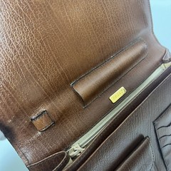 Authentic Bally clutch leather From Japan 0430