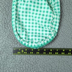 BAGGU Gingham Packing Cubes Red Green Set Of 2 Recycled Nylon Travel Organizer