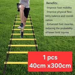 1 Kit Agile Nylon Flexibility Ladders Sport Football Gym Legs (Ester Shipping