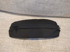 Tumi Black Travel Accessory Zipper Cord Pouch Gently Used Nice Condition