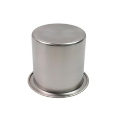 Dnyta 2Pcs Stainless Steel Cup Holder 4.1&Prime;x3.4&Prime;, Regular style, 2pcs, Silver