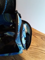 L.L. BEAN PERSONAL ORGANIZER TOILETRY BAG, HOOK, POCKETS- Clean, Colorful