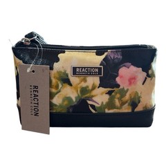 Kenneth Cole Reaction Black Travel Kit Toiletry Bag Dopp Kit Zip Pouch NEW