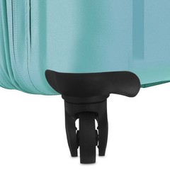 2Pcs Reusable Replacement Suitcase Wheels Black PP Pet Smooth Quiet Swivel