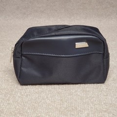 Tumi for Delta Airlines Navy Blue Accessory Travel Pouch Zipper Bag Small