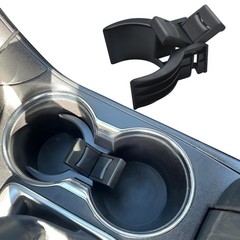 LoloWheat Cup Holder Inserts for Car (Upgrade Model) Center Console Black