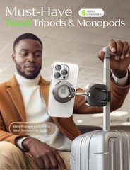 Versatile Travel Phone Holder for Airplanes: 360° Adjustable for All Phones