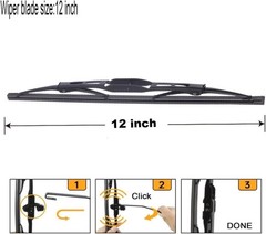 12 »Rear Windshield Wiper Blade Original Equipment Replacement For Chevrolet Tra