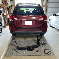 Class 3 Trailer Hitch for 2010 2019 Subaru Outback Wagon Hitch Compatible