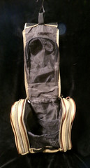 NWT PERRY ELLIS PORTFOLIO KHAKI CANVAS HANGING TRAVEL KIT – MSRP $45.00
