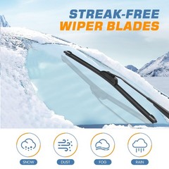 OEM QUALITY 1313 Premium Original Replacement Windshield Wiper BladesQuiet and D