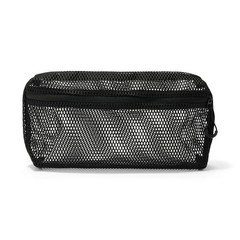 MUJI three-dimensional mesh case Medium size Black 25 x 12.5 x 5 cm