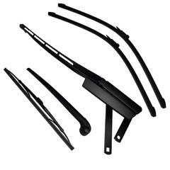 Front Right Passenger Side Windshield Wiper Arm 4l1955408B1P9 2 wipers Blade Set