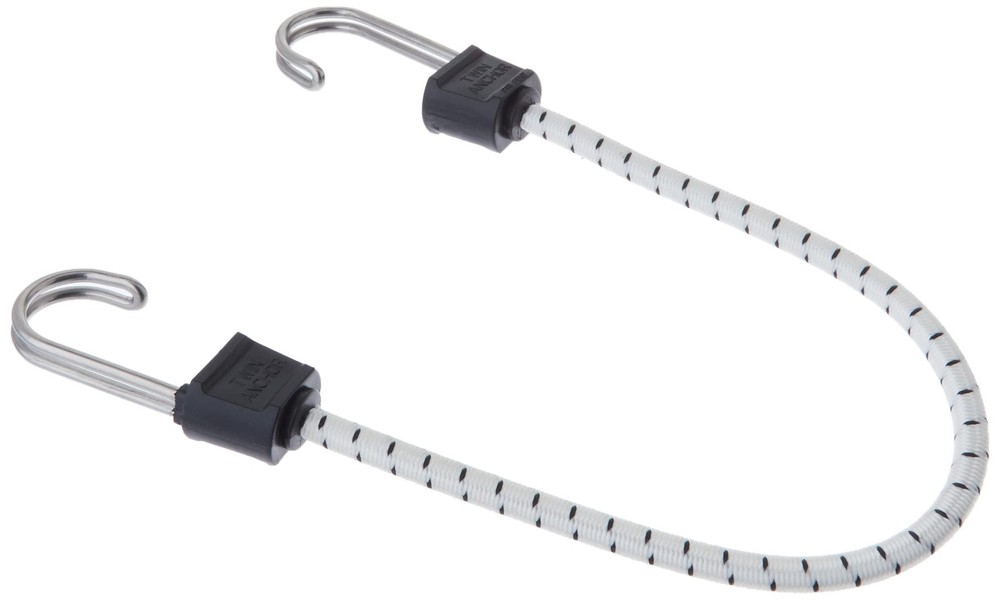 Keeper – 18” Marine Twin Anchor Bungee Cord – UV and 18&Prime;, Stainless-steel