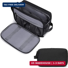 BAGSMART Toiletry Bag for Men, Travel Toiletry Organizer Dopp Kit Water-resistan
