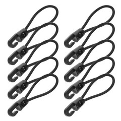 30 Pcs Outdoor Elastic Luggage Rope Stretch Strap Bunge Cords Camping Tent