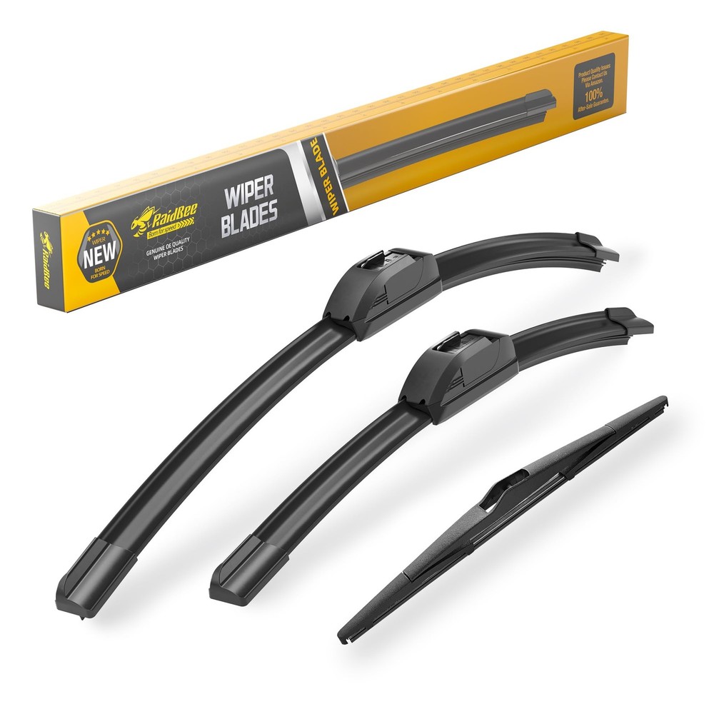 26&Prime; + 14&Prime; Windshield Wiper Blades & 12&Prime; Rear Blade Set for Hyundai Santa Fe