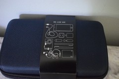 TUMI Delta Airlines Amenity Kit Hard Case w/ Toiletries Eye Mask Socks Complet