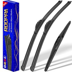 3 Wipers Fits Honda Pilot 2016-2022 Wiper Blades