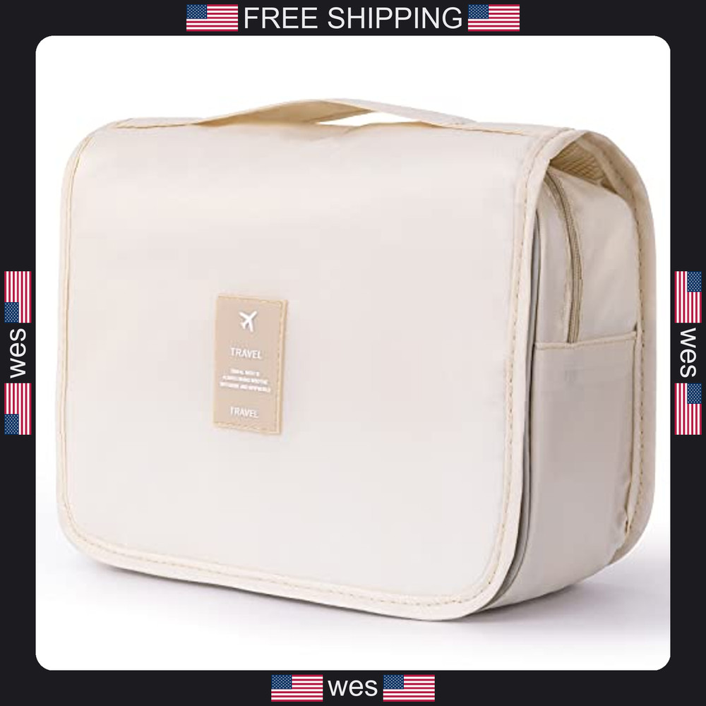 Hanging Toiletry Bag for Women, Travel Size Toiletries bags with Hook, Travel