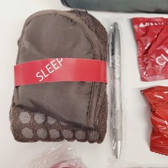 Delta Airlines First Class Essentials Amenity Kit Travel Bag