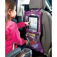 On-The-Go Children Car Backseat Organizer Pink Auto Travel Quilted Bag Gift NEW